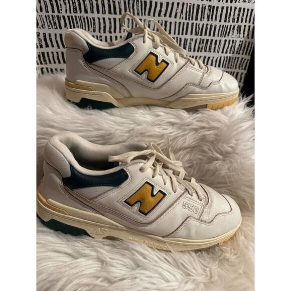 Mens New Balance Aimé Leon Dore x 550 Green Yellow shoes sneakers sz 12 main image 9